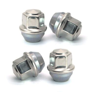 China 0.06 Kilogram Ford Focus Chrome Lug Nuts Carbon Steel Easy Installation for sale