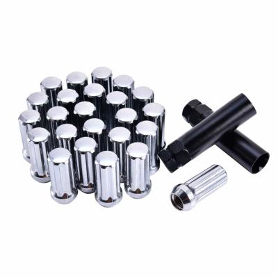 China 14 X 2mm Thread Size Spline Locking Wheel Lug Nuts 10.9 Grade Heat Treated for sale