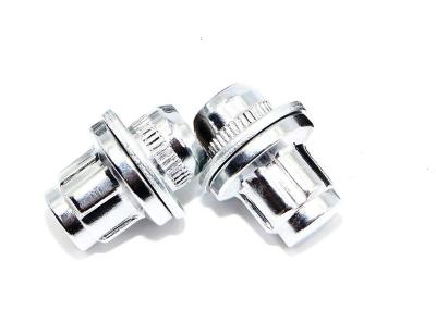 China Carbon Steel Locking Wheel Nuts For Lexus Toyota 5 Spline Hex OEM 13 Ounces for sale