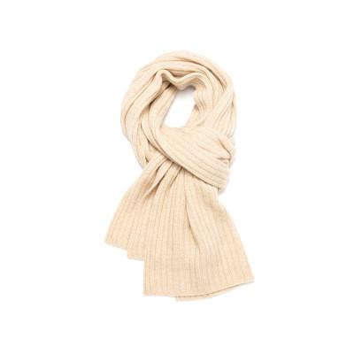 China 2021 Autumn Winter New Design Striped multi color knitted scarf for women scarves long scarf for sale