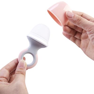 China Wholesale BPA Free Silicone Baby Bite Fresh Food Feeder/Baby Food Feeder and Teether for sale