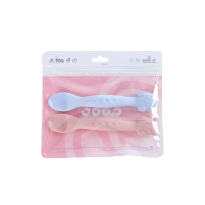 China Baby BPA Free Baby Spoon BPA Free Silicone Feeding Spoon for sale