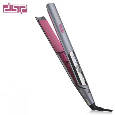 China Hotel DSP Good PTC 360 Degree Power Cord Aluminum Fast Heating Rotary Hair Straightener Nice Shape High Quality for sale