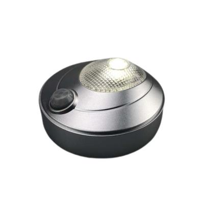 China 2022 EUROPEAN New Arrival Cabinet Furniture Light Led Pir Sensor Battery Round Light For Home Lighting for sale