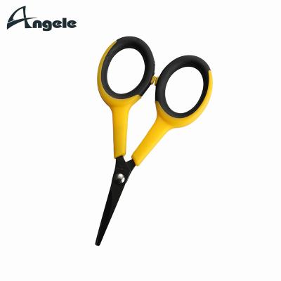 China Modern Wholesale Fashion Handle Wire Cup Household Yellow Exquisite High Quality Plastic Cutters for sale