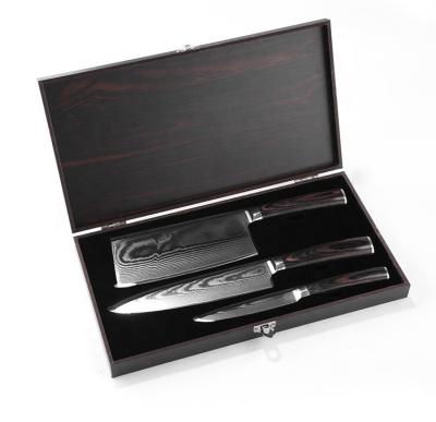 China 67 Layers Durable Professional Kitchen Knife Set Damascus for sale