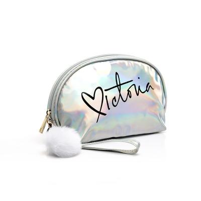 China Fast Multi-Function Portable Shiny Clutch Purse Hologram Laser Pouch Wash Delivery Cosmetic Bag for sale