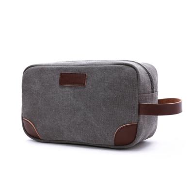 China Fast Shipping Popular Men's Toiletry Bag Women Leather Toiletry Bag Men And Canvas Travel Shaving Bag For Travel for sale