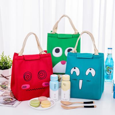 China Waterproof Stylish Convenient Lunch Box Carry Tote Bags For School Kids for sale