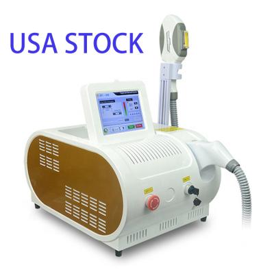 China Skin Tightening Two Handles SHR Powerful OPT IPL Laser Skin Tightening Hair Removal Machine For Beauty Salon for sale