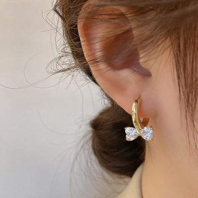 China Trendy Fashion 4 Layers Claw Setting Silver Zircon Ear Cuff 925 Needle Ear Clip Earrings For Women Jewelry for sale