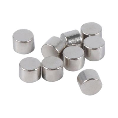 China Industrial Customizable Magnet Direct Selling Materials Neodymium Cylinder Zinc-Nickel Magnetic Magnet for sale