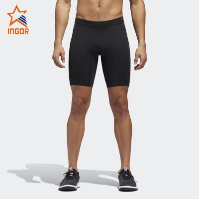 China High Quality Outdoor Men's Antibacterial Fitness Clothing Men's Workout Compression Shorts Workout Exercise Pants Yoga Pants for sale