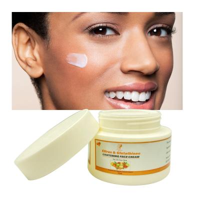 China Skin Revitalizer Citrus Extract Face Cream Moisturize Clear Skin Lightening Reduce Fine Lines Wrinkles Dark Spots Aging Radiant Skin for sale