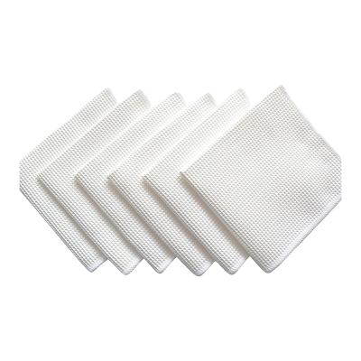 China Bes Tablets Selling Microfiber Waffle Weave Car Kitchen Hair Face Hand Bath Towel Customized Cleaning Towel en venta