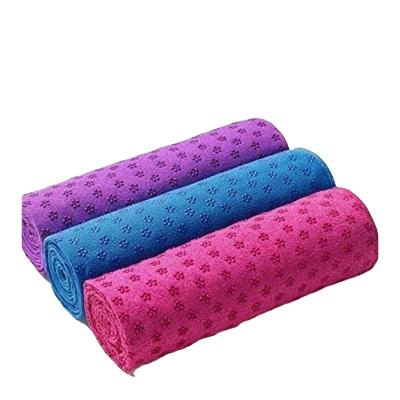 China 2021 Safe For Kids Hot Selling Microfiber Yoga Mat Anti Slip Quick Dry Customized Towel Microfiber Yoga Towel for sale