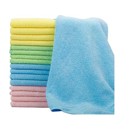 China Custom Super Absorbent Cleaning Cloth Microfiber Car Polishing Towel Child Safe Good Quality With Car Cleaning for sale