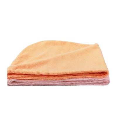 China Microfiber Towel Hair Wrap Turban Bath Shower Head Quick Dry Towel Safe For Dry Hair Kids With Buttons for sale