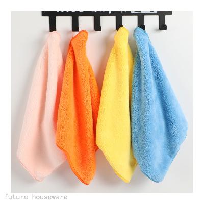 China Super Warm Child Safe Microfiber Microfiber Microfiber Towel For Car Cleaning for sale