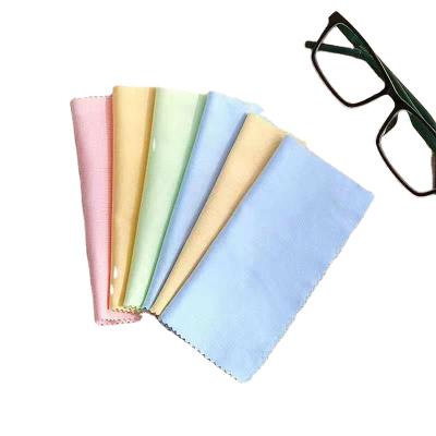 China Customized Logo Microfiber Glass Jewelry Cleaning Cloth Glass Cleaning Glasses Optical Glass Cleaner Wiping Cloth for sale