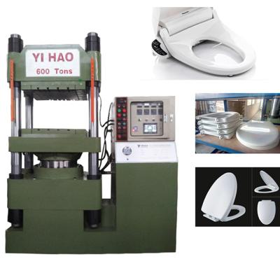 China YIHAO 600T UF Product UF Toilet Seat Covers Automatic Toilet Seat Cover Compression Mold Making Forming Press Machine for sale