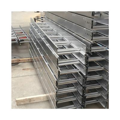 China Cable Ladder Type Tray Nema 20B Cable Ladder Long Range High Quality Galvanized Steel Cover for sale