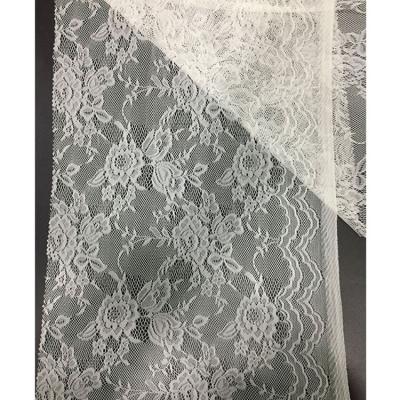 China Factory Supply Sustainable Style 100% Floral Nylon Rayon Sewing Material Lace Fabric For Clothes Women for sale