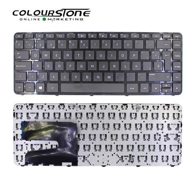 China Laptop wireless keyboard for 14 n000 14 n laptop keyboard PS 741062-001 black no frame for sale