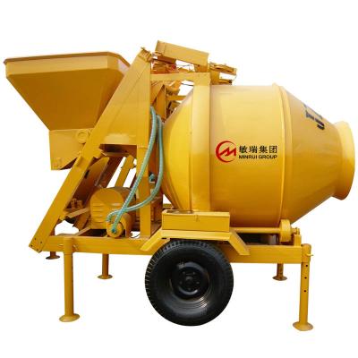 China Construction Industry Minrui JZC350 Automatic Gun Mobile Concrete Mixer For Sale On Olx Nigeria for sale