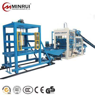 China Building Material Stores Minrui Factory 4-15 Fly Ash Cement Brick Making Machinery For Sale for sale