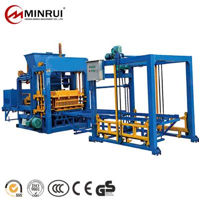 China Building Material Shops Minrui Automatic Fly 8-15 Ash Bricks Making Machine Lowest Price for sale