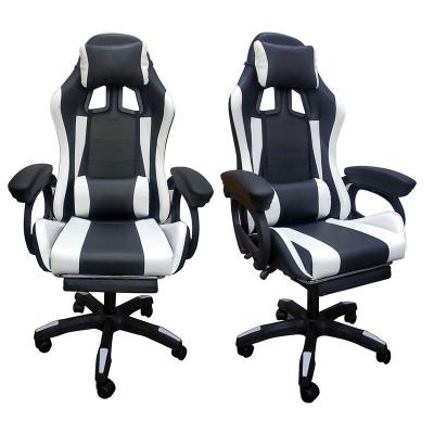 China 2022 New Arrival Custom Computer Gamer Chair PU Cooling Leather Swivel Racing Gaming Chair for sale