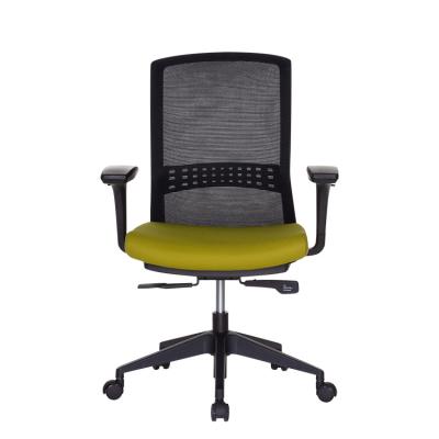 China Mid Back Luxury Mesh Chair Computer Executive Office Rotating Ergonomic Chair for sale