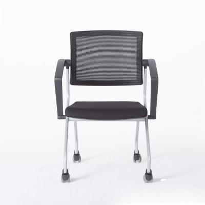 China Ergonomic Chair Staff Back Mesh Office Chair Conference Desk Foldable Rotating Chair for sale