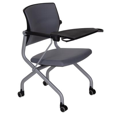 China Modern Commercial Furniture Armrest Office Conference Task Foldable Rotation Chair for sale