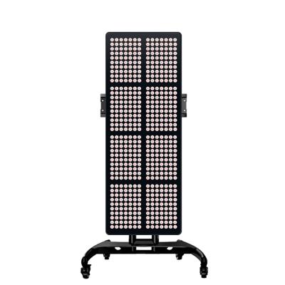 China Acne Treatment Smart Show Pulse Aluminum Technology Red Panel 2400w Near Red Infrared Led Light Therapy Lamp Pads for sale