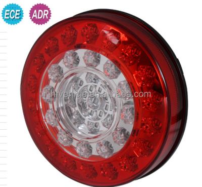 China PMMA LED Round Tail Lamp / Stop Signal Light / Turn Signals For Truck / Trailer for sale