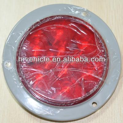 China 100 LED Round Truck Tail Lights Integral Structure Clamp Lamp for sale