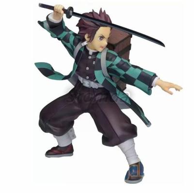 China Cartoon Toy Wholesale Demon Slayer SPM Kamado Tanjirou Action Number Demon Slayer PVC Figure Dolls for sale