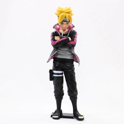 China Hot Animation Boruto Action Toy Figure Uzumaki Boruto 24cm PVC PVC Anime Figure for sale