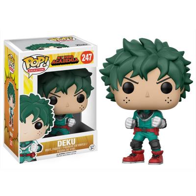 China Cartoon Toy POP Animation My Hero Academia Mini Vinyl Figure DEKU#247 POP PVC Figure Collectible Toys for sale