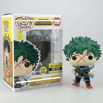 China Cartoon Toy Hot Action Figure My Hero Academia Funk0 POP Figure #598 Deku Anime Figure Collectible Model Toy for sale