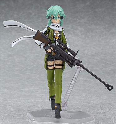 China Toy Wholesale Sword Art Online Sword Art Online Sinon PVC Toys Sinon Figma #241 Cartoon Action Number for sale