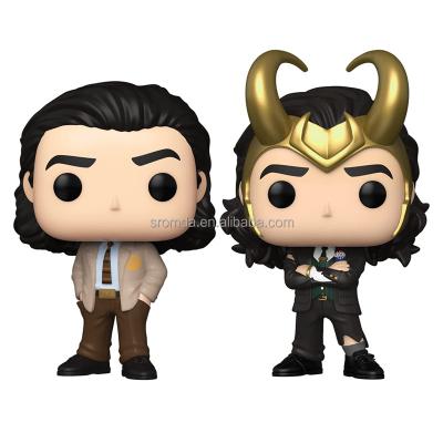 China Hot Selling Super Hero Cartoon Toy Vinyl Figure Loki FUNK0 POP Collectible Model Toy President Loki PVC Action Number #895 #898 for sale