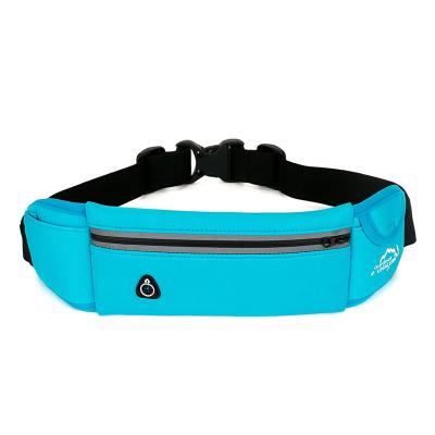 China Wholesale Package Water Proof Polyester Adjustable Funny Waist Pack Waterproof Outdoor Sports Running Increasing Waist Bag for sale