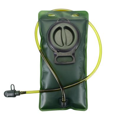 China EVA Hydration Bladder 2 Liter Leak Proof Water Reservoir, For Increasing Climbing Cycling Running, Large Opening, Green for sale