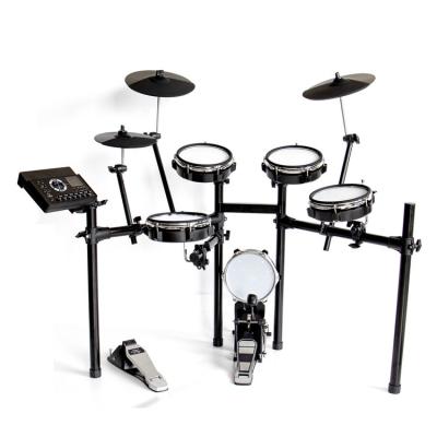 China Mesh Wholesale Price Drum Instruments Digital Drum Set With 5drums 3cymbals Digital Drum Kit for sale