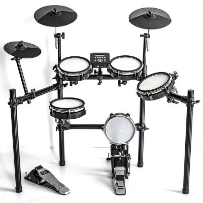 China Cheap MESH OEM Good Quality Electronic Drumset 5 Drums 3 Cymbals Drum Kit Electric Drum Set For Study for sale