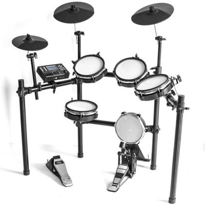 China Mesh Head Newest Design Good Quality Parts Electronic Drum Set Digital Drum Kit for sale