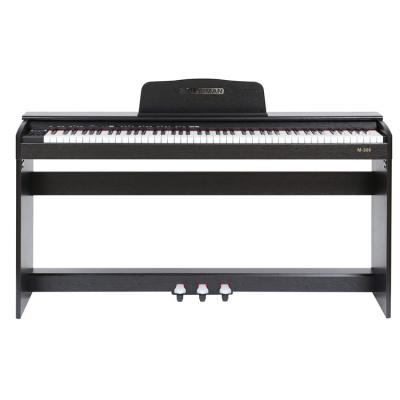 China Professional Digital 88 Key Piano Keyboard Portable Black Hammering Piano for sale